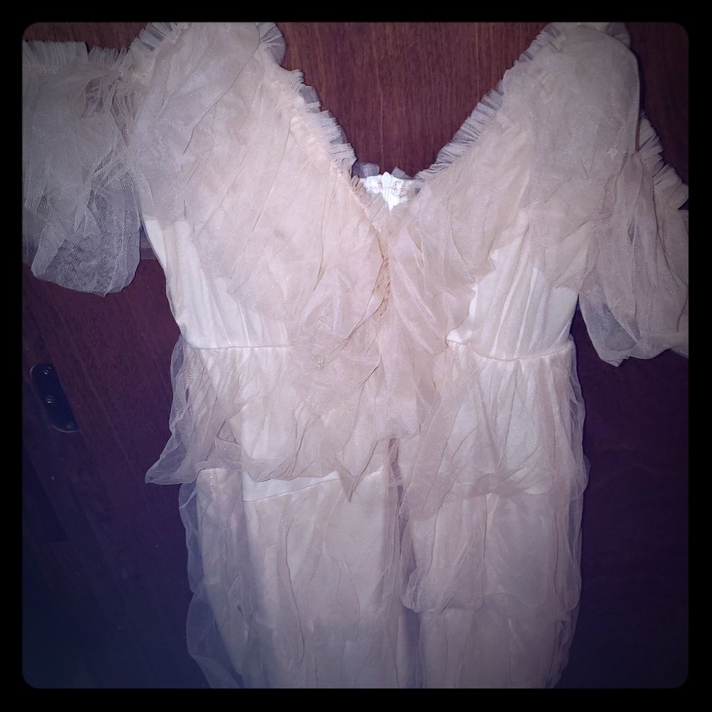Babydoll tulle dress